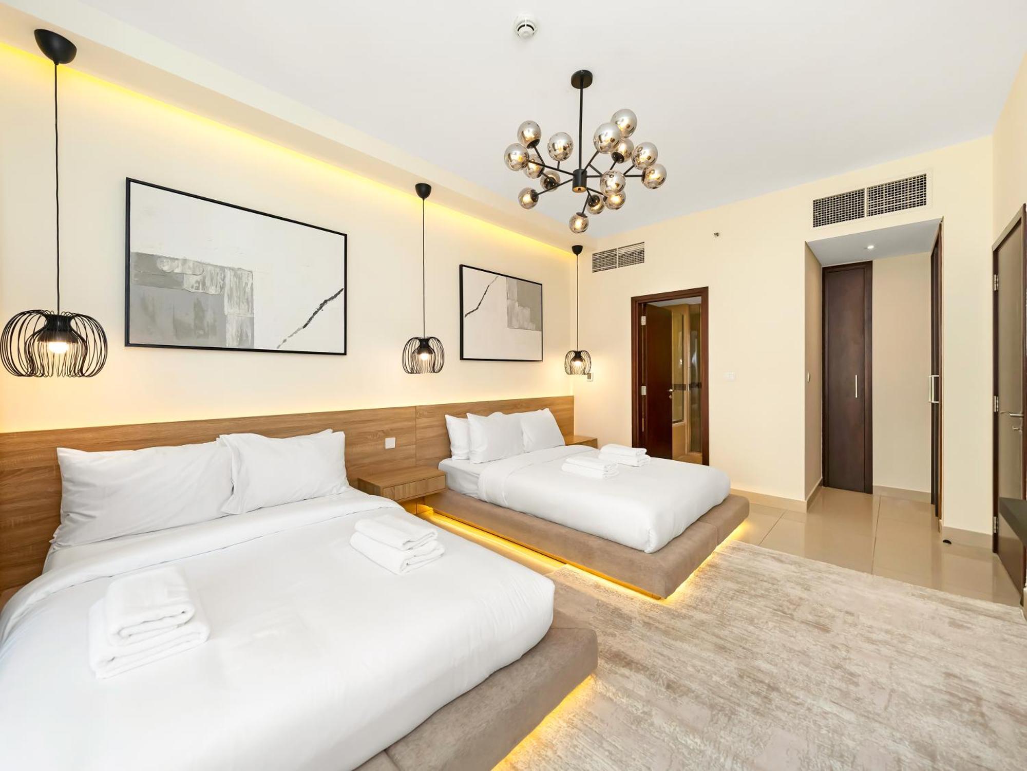 Apartment Royal Vista At 29 Boulevard - & Burj Khalifa Views - Brand New Luxury 2br Dubai